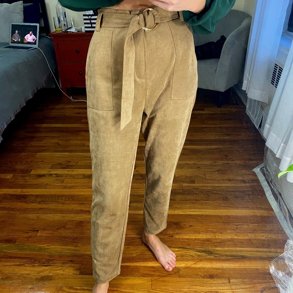 Velvet pants